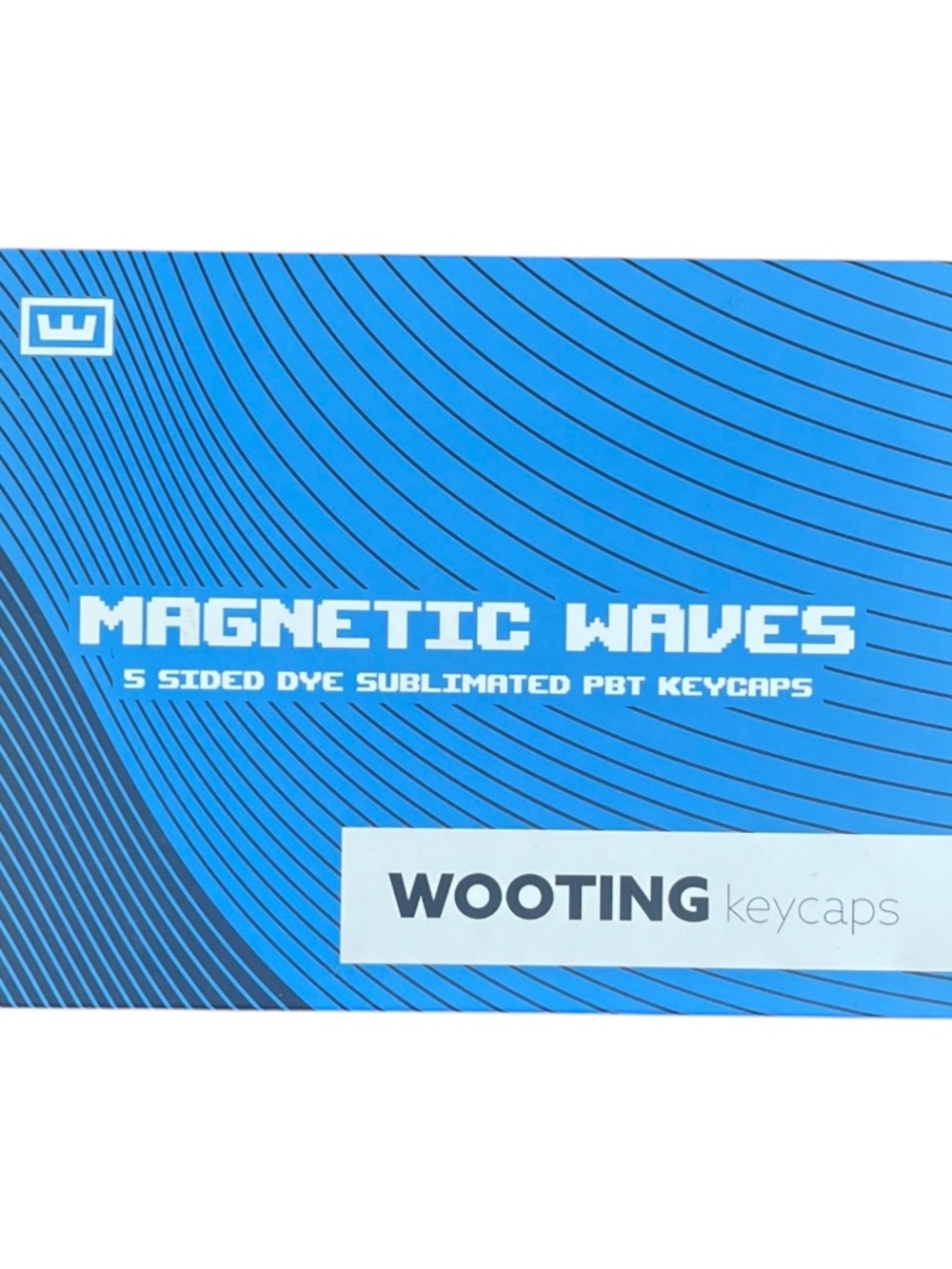 Wooting Magnetic Waves PBT Dye-Sublimated Keycaps Set Ocean Blue